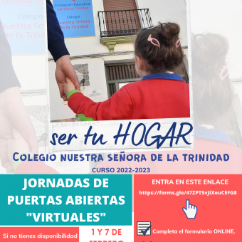 JORNADA DE PUERTAS ABIERTAS "VIRTUALES"